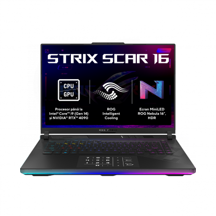 Notebook ASUS G634JZR i9-14900HX 64GB 1TB RTX4080 NoOS Cod Produs: 90NR0IC2-M003F0 [0]