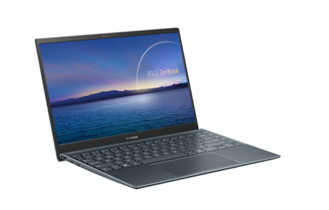 Notebook Asus|UX425EA-KI954W||14 inch|FHD 1920 x 1080|Intel Core i5|1135G7|2.4 GHz|| 8 GB|SSD 512 GB|Wireless|BT| 1xHDMI|1.17 kg|WIN 11 Home|Pine Grey ,  Cod Produs: UX425EA-KI954W [1]