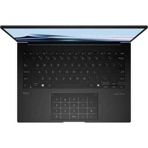 Notebook ASUS Zenbook 14 AMD Ryzen AI 7 350 14inch 3K 32GB HDD/SSD AMD Radeon Graphics W11P 3Y Jade Black Cod Produs: UM3406KA-PP124X [1]