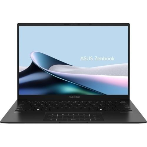 Notebook ASUS Zenbook 14 AMD Ryzen AI 7 350 14inch 3K 32GB HDD/SSD AMD Radeon Graphics W11P 3Y Jade Black Cod Produs: UM3406KA-PP124X [0]
