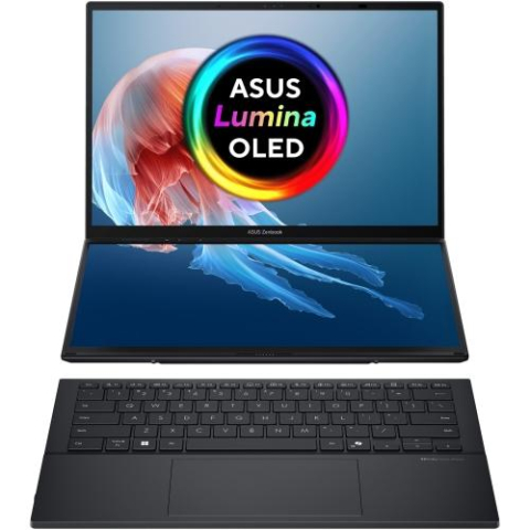 Notebook ASUS Zenbook DUO UX8406CA Intel Core Ultra 9 14inch 3K 32GB 1TB M.2 NVMe PCIe 4.0 SSD Intel Arc Graphics W11P 3Y Basalt Gray Cod Produs: UX8406CA-PZ166X [3]