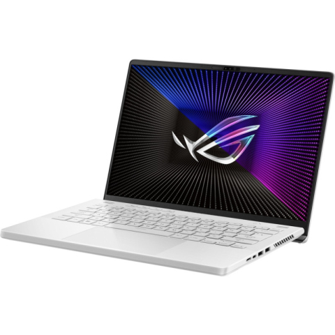 Notebook ASUS Zephyrus GA402XU AMD&nbsp;Phoenix&nbsp;R9 14inch QHD+ 165Hz IPS 16GB 1TB PCIe 4.0 GN21-X2 8GB W11H 2Y Moonlight White Anime Matrix Cod Produs: GA402XU-N2030W [1]