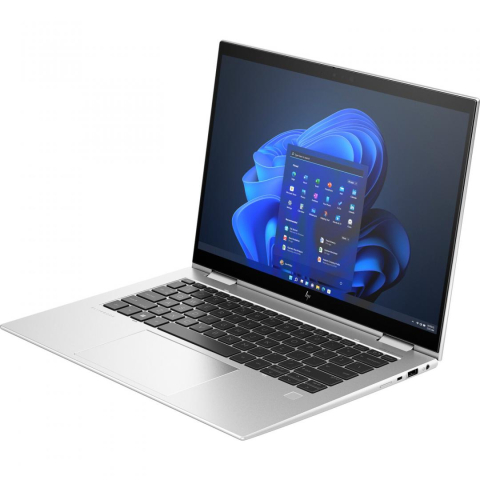 Notebook HP EliteBook x360 1040 G10  ,  Intel Core i7-1355U 10-Core ,  14.0 inch WUXGA TOUCH ,  Iris Xe Graphics ,  32GB LPDDR5 ,  SSD 1TB  ,  Windows 11 Pro 64bit ,  Silver ,  3yw Cod Produs: 7L813ET [3]