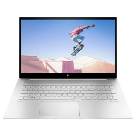 Notebook HP ENVY 17-cr0028nn Intel Core i7-1255U 17.3inch FHD 16GB 512GB PCIe RTX 2050 4GB W11P Natural Silver , Cod Produs: 6M3N4EA#ABB [0]