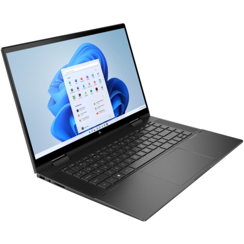 Notebook HP ENVY x360 15-ey0011nn AMD Ryzen 5 5625U 15.6inch FHD Touch 16GB 512GB PCIe UMA W11H Nightfall Black Cod Produs: 6M3M2EA#ABB [1]