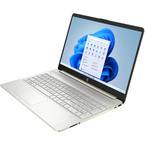 Notebook HP Laptop 15s-fq5007nq Intel Core i7-1255U 15.6inch FHD AG 16GB 512GB PCIe Intel Iris Xe FPR FreeDOS 3.0 Pale Gold Cod Produs: 6M260EA#AKE [2]