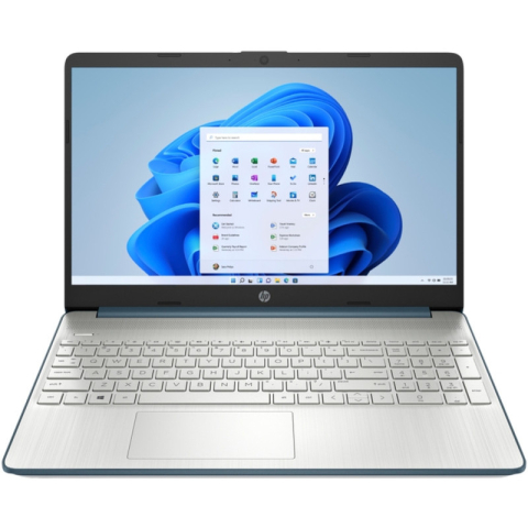 Notebook HP Laptop 15s-fq5018nq Intel Core i5-1235U 15.6inch FHD AG 8GB 512GB PCIe Intel Iris Xe W11H Spruce Blue Cod Produs: 6M272EA#AKE [0]