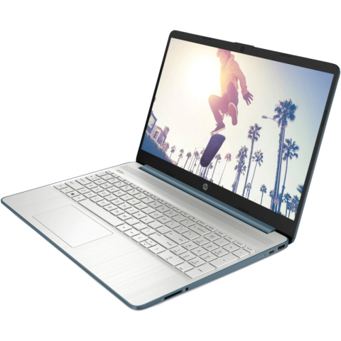 Notebook HP Laptop 15s-fq5027nq Intel Core i5-1235U 15.6inch FHD AG 8GB 512GB PCIe Intel Iris Xe FPR FreeDOS 3.0 Spruce Blue Cod Produs: 6M281EA#AKE [2]