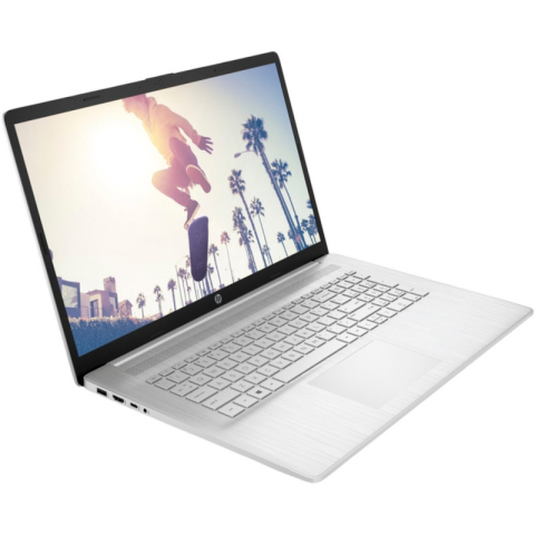 Notebook HP Laptop 17-cn2031nq Intel Core i7-1255U 17.3inch FHD AG 16GB 512GB PCIe Intel Iris Xe W11H Natural silver Cod Produs: 7K0S6EA#AKE [1]