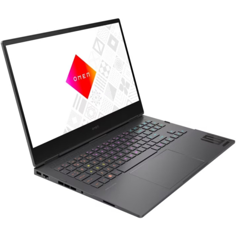 Notebook HP OMEN 16-n0024nq AMD Ryzen 7 6800H 16.1inch FHD AG 16GB 512GB PCIe RTX 3050 Ti 4GB FreeDOS 3.0 Mica Silver Cod Produs: 7H764EA#AKE [1]