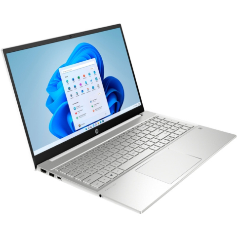 Notebook HP Pavilion 15-eg2010nq Intel Core i7-1255U 15.6inch FHD AG 16GB 512GB PCIe Intel Iris Xe W11H Natural Silver Cod Produs: 6M341EA#AKE [1]