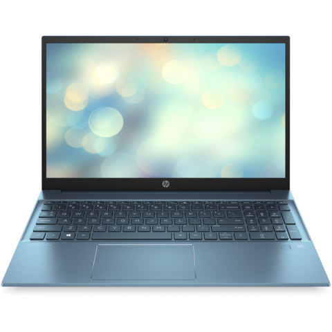Notebook HP Pavilion 15-eh2012nq AMD Ryzen 5 5625U 15.6inch FHD AG 16GB 1TB PCIe UMA FPR FreeDOS 3.0 Forest Teal Cod Produs: 6M2V7EA#AKE [0]