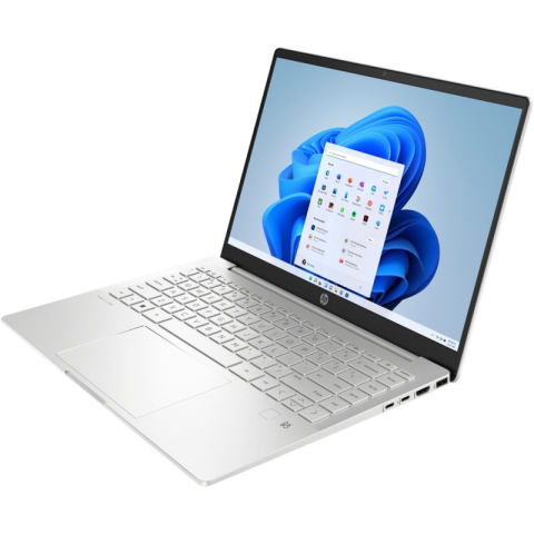 Notebook HP Pavilion Plus 14-eh0003nq Intel Core i7-1255U 14inch 2.8K OLED 16GB 1TB PCIe RTX 2050 4GB FreeDOS 3.0 Natural Silver Cod Produs: 7H689EA#AKE [2]