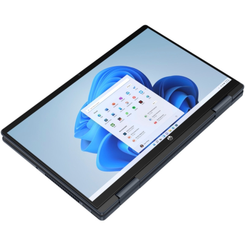 Notebook HP Pavilion x360 14-ek0008nn Intel Core i5-1235U 14inch FHD 8GB 512GB PCIe Intel Iris Xe W11H Space Blue Cod Produs: 6M2N6EA#ABB [4]