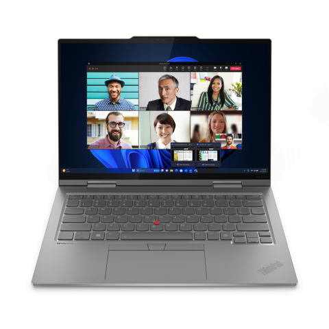 Notebook LENOVO ThinkPad X1 2-in-1 G9 Intel Core Ultra 7 155U 14inch 2.8K OLED MT 32GB LP5X 1TB SSD M.2 UMA Wi-Fi 6E + BT FPR W11P 3Y Premier Cod Produs: 21KE003HRI [2]