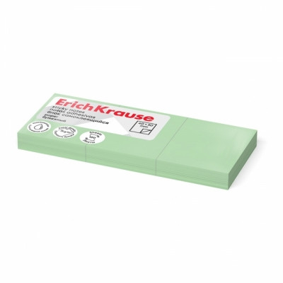 Index, notesuri adezive - Notes adeziv hartie dimensiune 50 x 40mm 300 de coli culoare verde pal