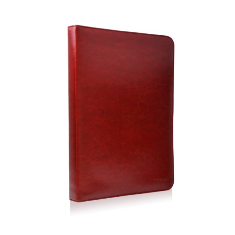 Carnetele si organizatoare - Organizator A4 PREMIUM imitatie piele  culoare VISINIU