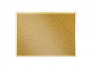 Prezentare si afisare - Panou pluta 60 x 80 cm cu rama de lemn