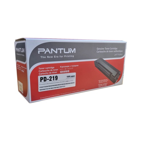 Cartuse originale Pantum - Cartus laser original Pantum PD-219 Black, 1600 pagini