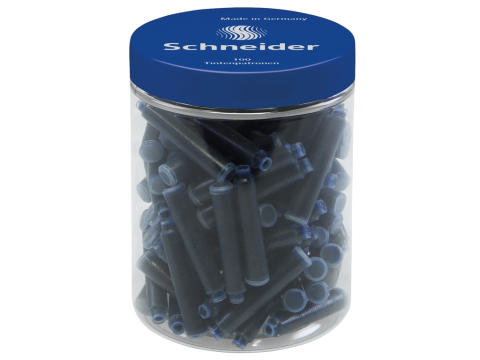 Scris si accesorii - Patron stilou albastru Schneider 100/borcan