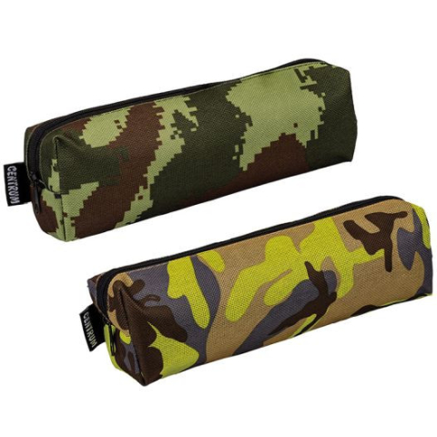 Penare - Penar cu un fermoar model Military, dimensiune 21 x6 x 4 cm