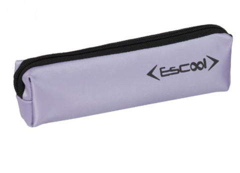 Penare - Penar ESCOOL cu un compartiment cu fermoar 5 x 19 x 3cm DIVERSE CULORI