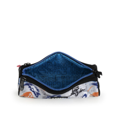 Penare - Penar Freedom cu 3 compartimente dimensiune 22x7x7 cm GRI