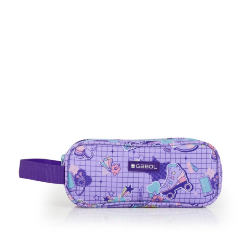 Penare - Penar Funny cu 3 compartimente dimensiune 22x9x9 cm