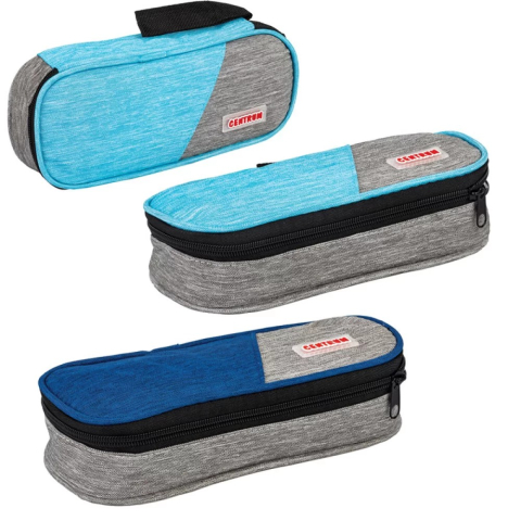 Penare - Penar polyester cu un compartiment cu fermoar 210 x 50 x 90mm