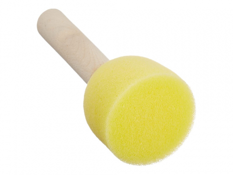 Pensula Foam and stencil Kreul 4 buc/set [1]