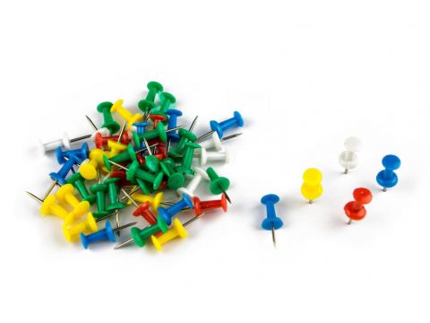 Accesorii pentru birou - Pioneze panou pluta 50/cutie