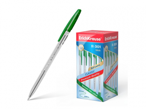 Instrumente de scris - Pix cu bila R-301 Classic Stick 1.0 mm EK