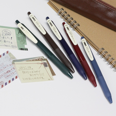 Pix cu gel 0.5 mm Zebra Sarasa Clip Gel Vintage 1,5/set 69420 [2]