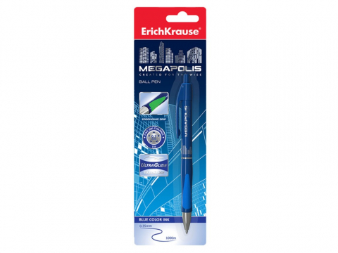 Pixuri cu gel - Pix cu mecanism Megapolis Concept EK/blister