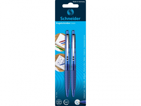 Pixuri cu pasta - Pix Loox Schneider 2 buc/Blister