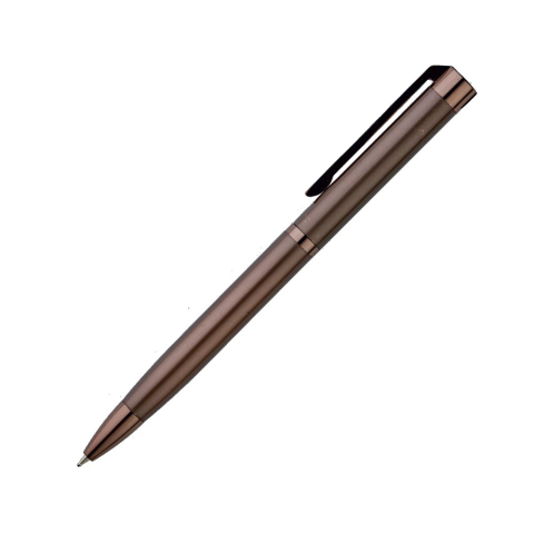 Pixuri cu mecansim - Pix Machiatto cu mecanism prin rasucire, mina tip Parker, culoare albastru, varf din otel inoxidabil de 0,6 mm