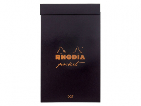 Agende - Pocket pad grafic, 7,5 x 12 cm, 40 file, Rhodia
