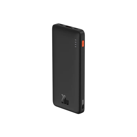 POWER BANK Baseus Airpow ,  10000mAh ,  20W ,  1 x USB; 1 x USB Type-C ,  total 3A ,  negru ,  Cod Produs: PPQD090001 [1]