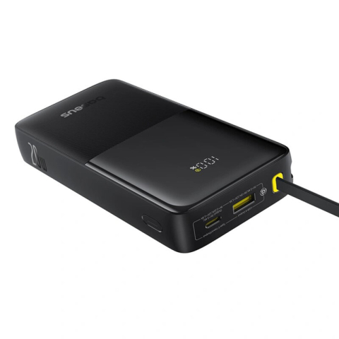 POWER BANK Baseus Bipow 2 Digital ,  display ,  capacitate 20000mAh ,  20W ,  cablu integrat USB Type-C ,  1 x USB Type-C ,  1 x USB ,  total 5V/3A ,  negru ,  Cod Produs: P10077101113-01 [3]
