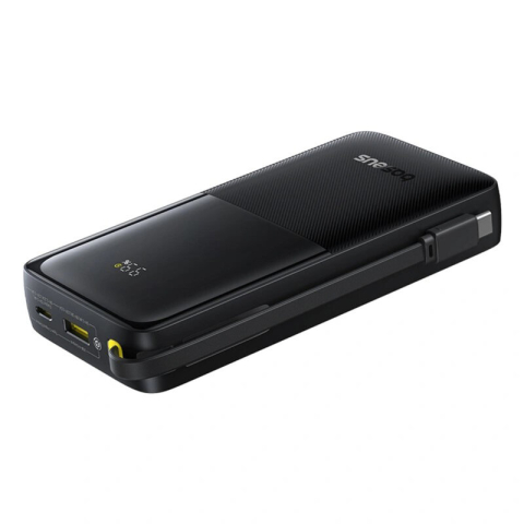 POWER BANK Baseus Bipow 2 Digital ,  display ,  capacitate 20000mAh ,  20W ,  cablu integrat USB Type-C ,  1 x USB Type-C ,  1 x USB ,  total 5V/3A ,  negru ,  Cod Produs: P10077101113-01 [4]