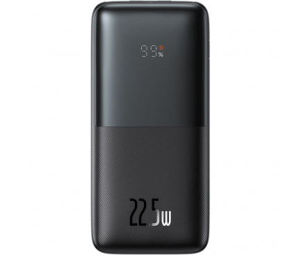 POWER BANK Baseus Bipow Pro , 10000mAh , PD 22.5W , 2 x USB; 1 x USB Type-C , digital display pt. status baterie , total 3A , negr Cod Produs: PPBD040001 [0]