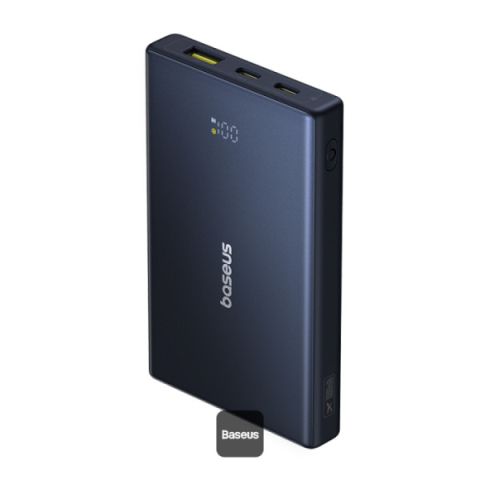 Power bank - POWER BANK Baseus PicoGo ,  display ,  capacitate 10000mAh ,  20W ,  2 x USB Type-C ,  1 x USB ,  total 5V/3A ,  include cablu Type-C to Type-C 60W lungime 30cm ,  negru ,  Cod Produs: P10076801123-00