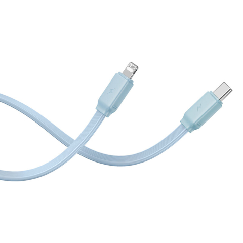 POWER BANK Baseus Qpow2 Digital Display ,  20000mAh ,  22.5W ,  2 x USB Type-C output/input ,  1 x Lightning ,  1 x USB ,  include cablu USB Type-C la USB Type-C 30cm ,  albastru ,  Cod Produs: P10055 [2]