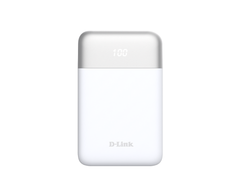 Power bank - POWER BANK D-Link ,  10000mAh 18W max ,  USB PD 3.0 si QC 3.0 ,  1 x USB Type-C ,  1 x USB , dimensiuni 105 x 72 x 23 mm ,  alb Cod Produs: DPP-101