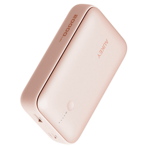 POWER BANK USB 20000MAH/PB-Y57 PINK AUKEY Cod Produs: PB-Y57 PINK [1]