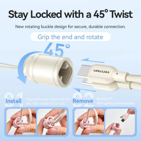 POWER BANK Vention 20000mAh Power Bank (USB-C + USB-C/USB-C/USB-A) with Built-in USB-C to USB-C Cable 22.5W Black LED Display Type  ,  Cod Produs: FKBB0-C [7]