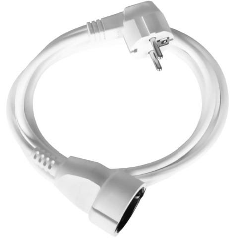 Prize si prelungitoare - PRELUNGITOR Bachmann ,  Schuko x 1 ,  conectare prin Schuko (T) ,  cablu 5 m ,  16 A ,  fara protectie ,  alb ,  Cod Produs: BM-3402865
