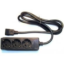 Electronice - Prelungitor Eaton IEC -Shuko 10A ,  intrare IEC-C14 ,  3 iesiri Schuko ,  Cod Produs: 1010081