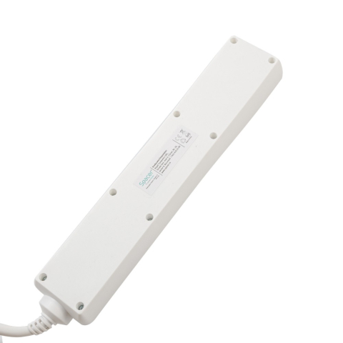 PRELUNGITOR SPACER ,  Schuko x 5 ,  conectare prin Schuko (T) ,  cablu 3 m ,  16 A ,  max. 3500W ,  protectie supratensiune ,  protectie copii ,  alb ,  Cod Produs: PP-5-30 [2]