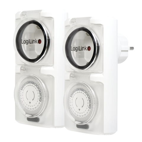 PRIZA inteligenta LOGILINK ,  Schuko x 1 ,  conectare prin Schuko (T) ,  16 A ,  protectie copii ,  protectie stropire cu apa ,  alb ,  Cod Produs: ET0006A [1]